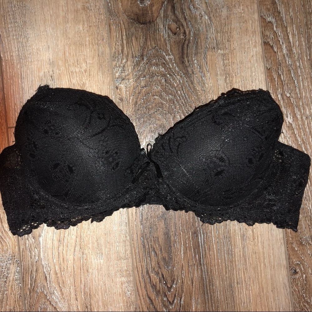 36 B push-up strapless bra